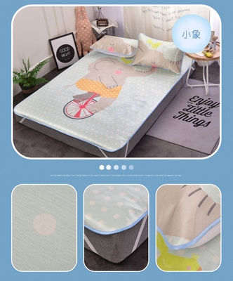 夏日清爽之選 2018款蘭桂紡大版冰絲席小象沐風(fēng)蘭桂